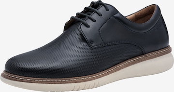 Chaussure à lacets Tamaris en bleu : devant