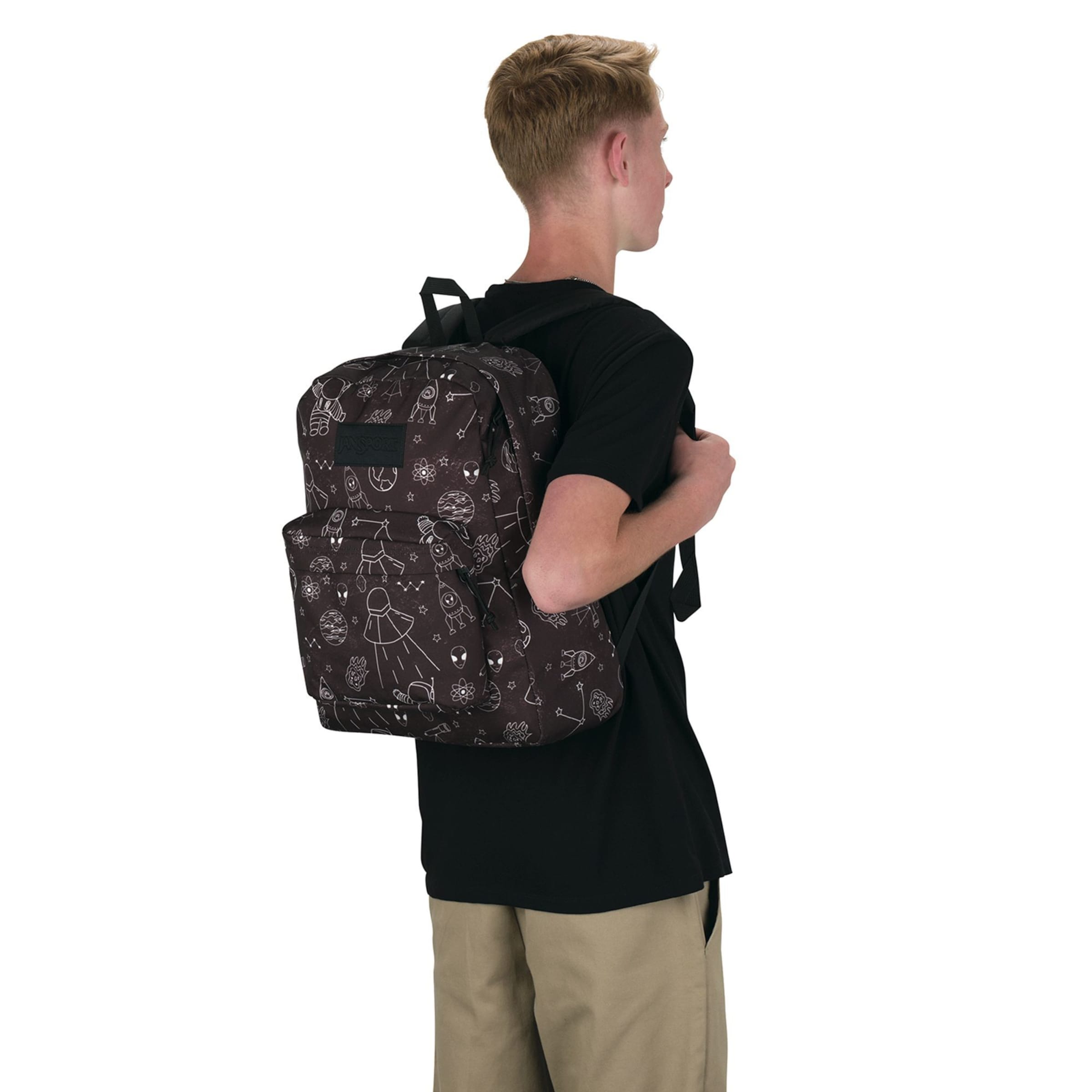 Zaino 'SuperBreak Plus ' di JANSPORT in nero: frontale