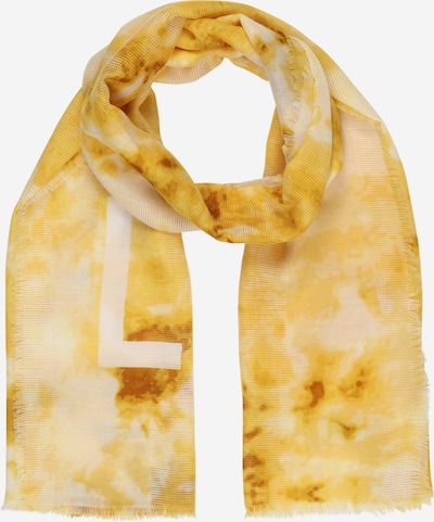 Liu Jo Écharpe 'STOLA' en jaune d'or / jaune clair / blanc naturel, Vue avec produit