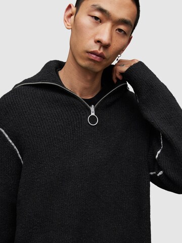 AllSaints Sweter 'ASTEROID' w kolorze czarny