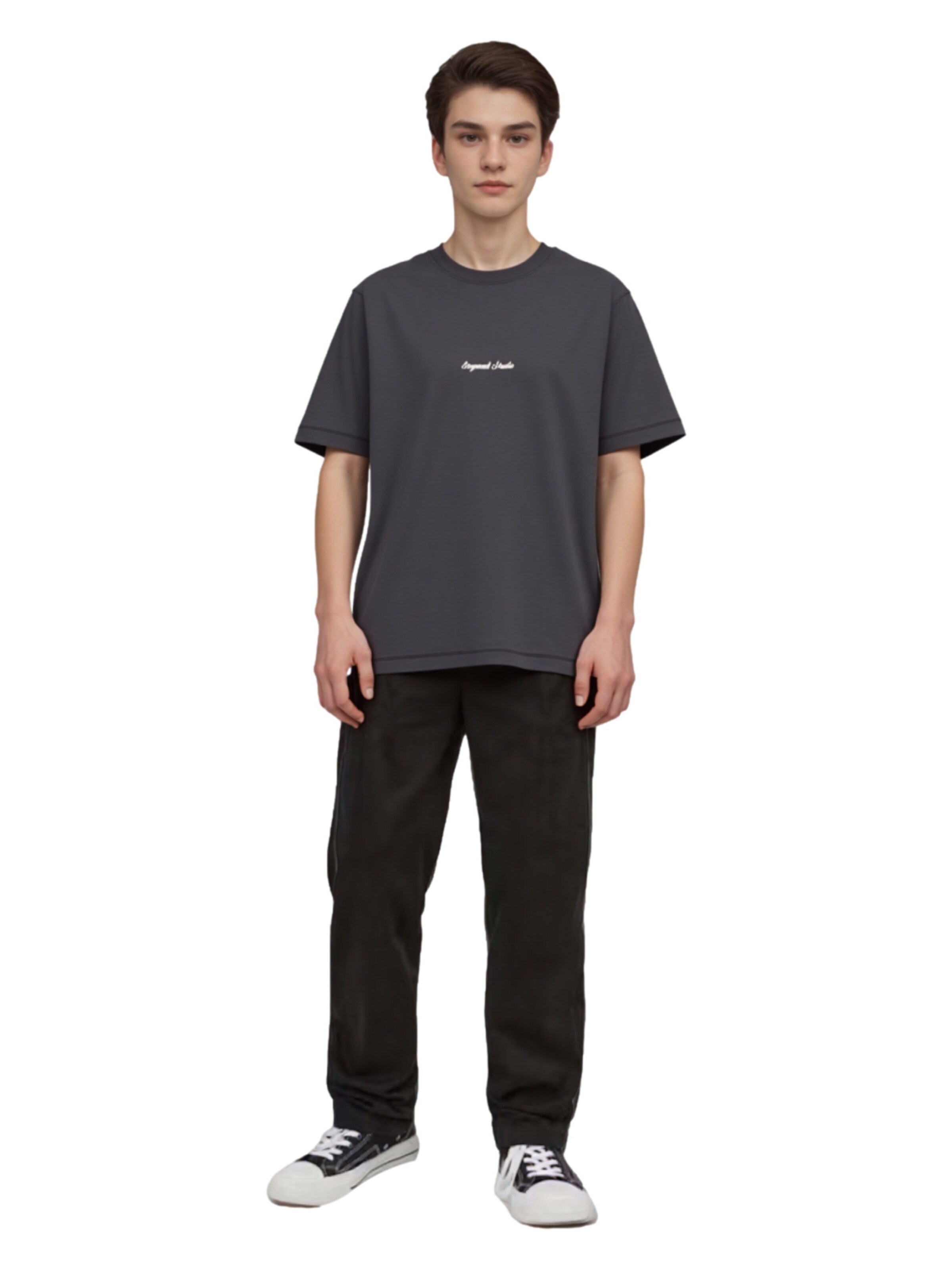 T-Shirt 'Norrebro' Jack & Jones Junior en gris