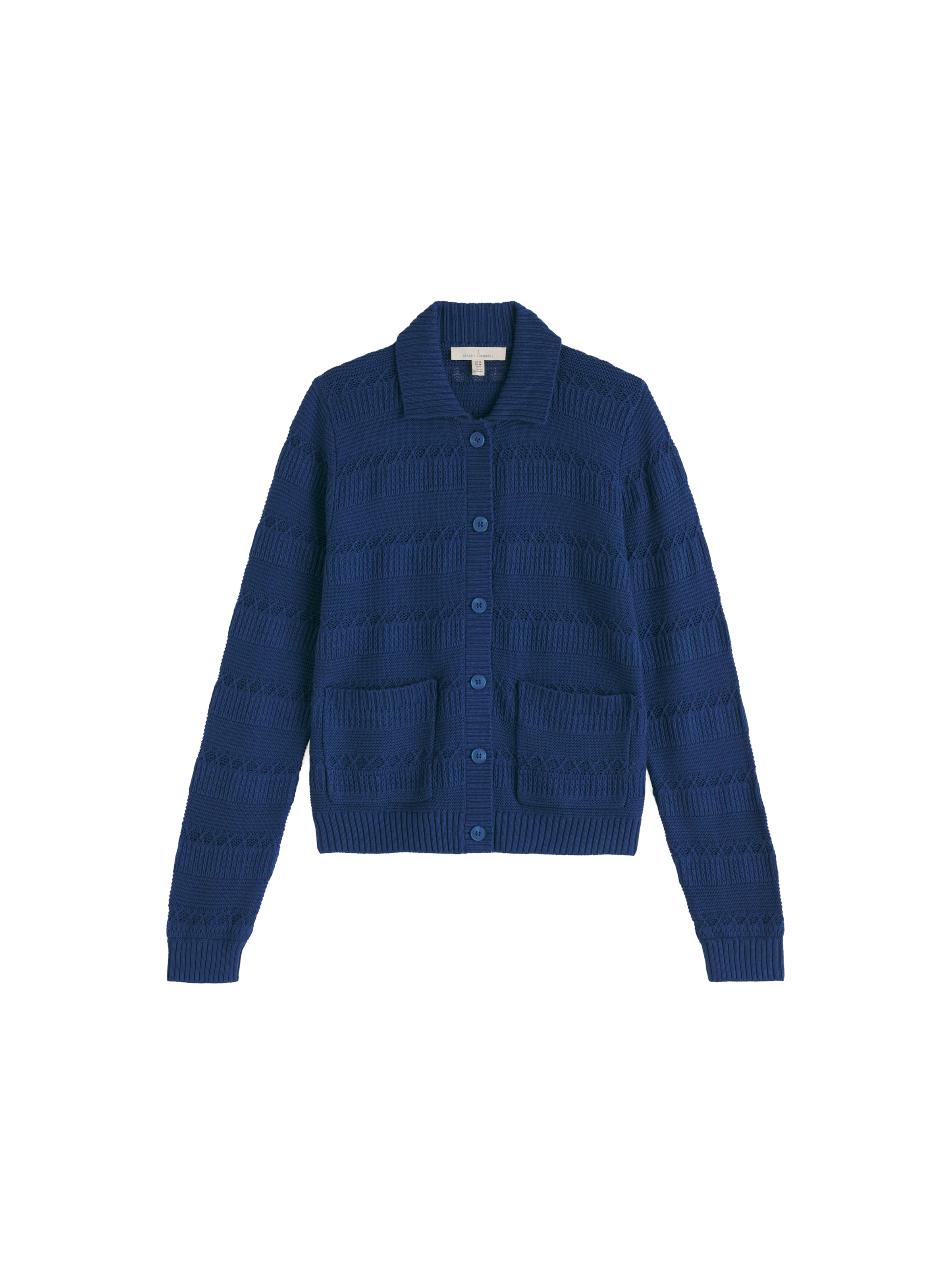 Giacchetta 'Nut Lane' di Seasalt Cornwall in blu: frontale