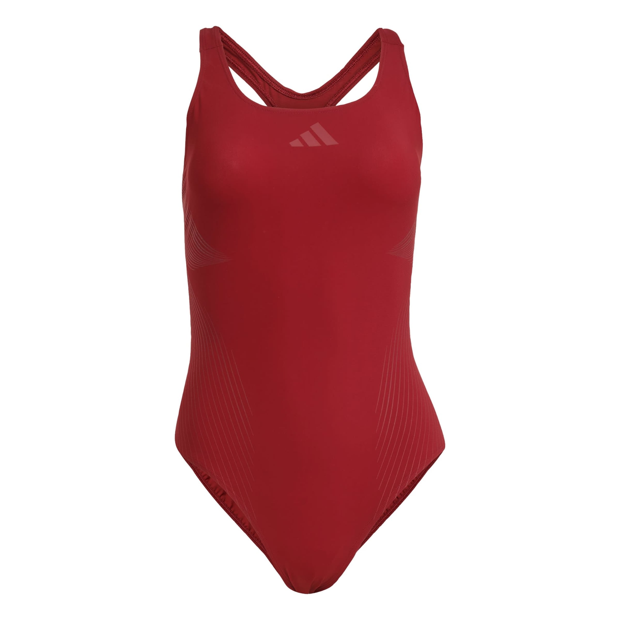 Bustino Costume intero sportivo 'Lanelux' di ADIDAS PERFORMANCE in rosso: frontale