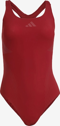 ADIDAS PERFORMANCE Sportbadpak 'Lanelux' in Rood: voorkant