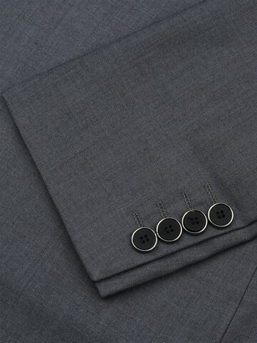 YOUTHUP Slim fit Suit Jacket in Grey