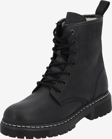 Palado Lace-Up Ankle Boots 'Montecristo' in Black: front