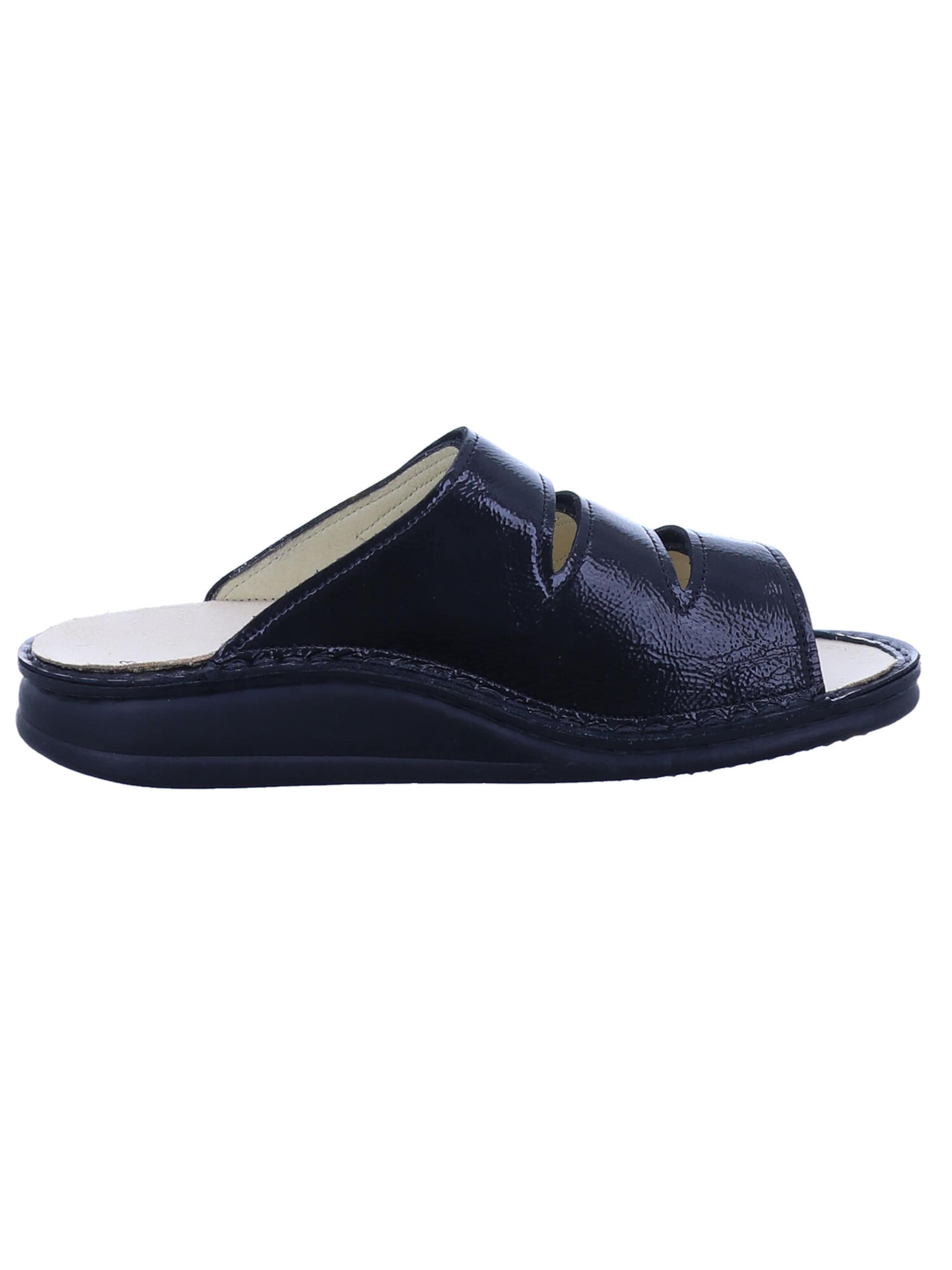 Finn Comfort Mules 'KORFU' in Black