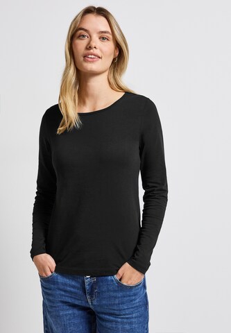 STREET ONE Shirt in Schwarz: Vorderseite
