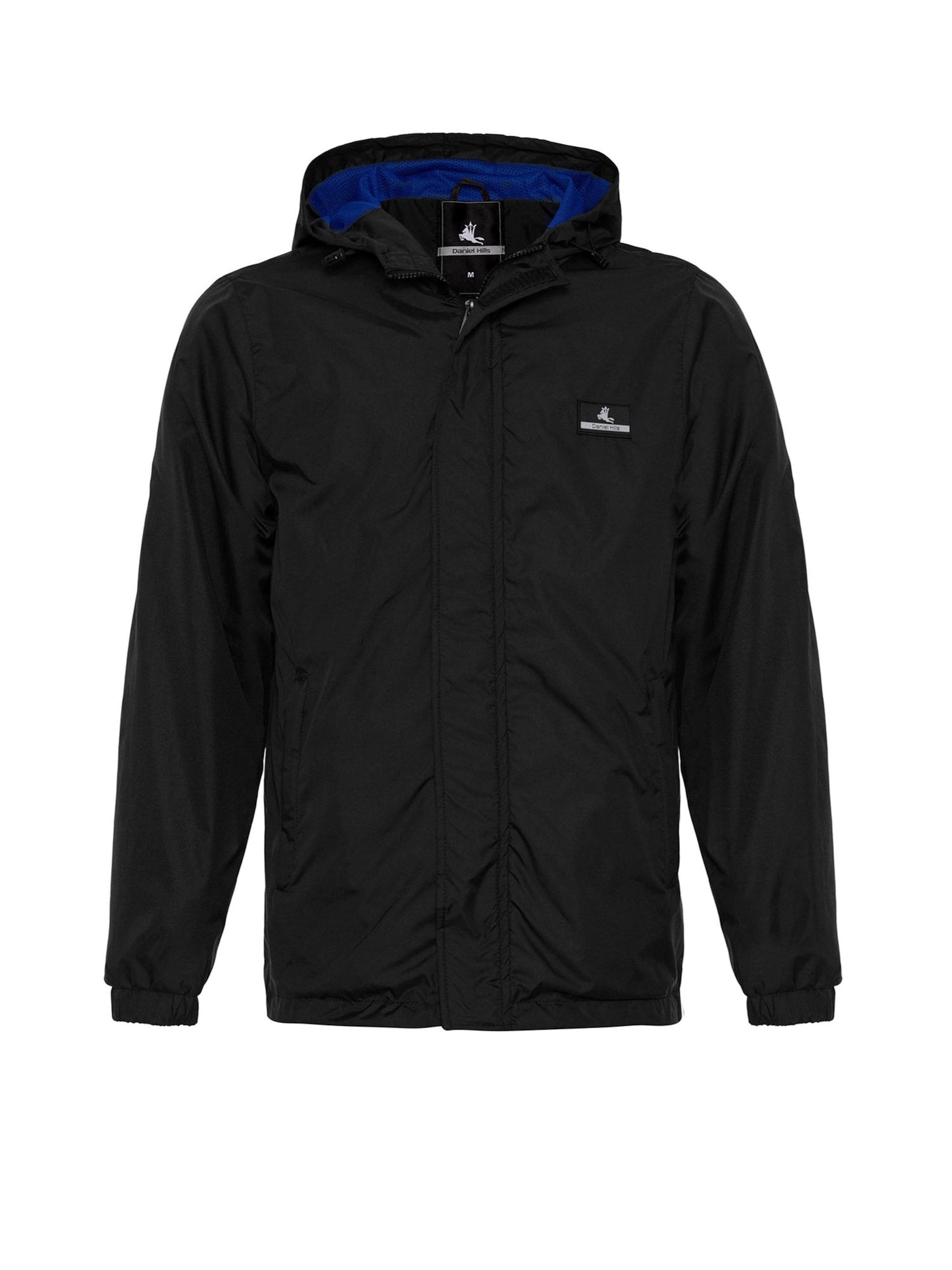 Daniel Hills - Casaco meia-estação em preto: frente