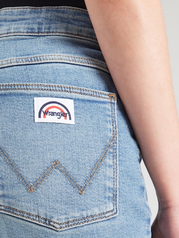 WRANGLER Flared Jeans in Blau