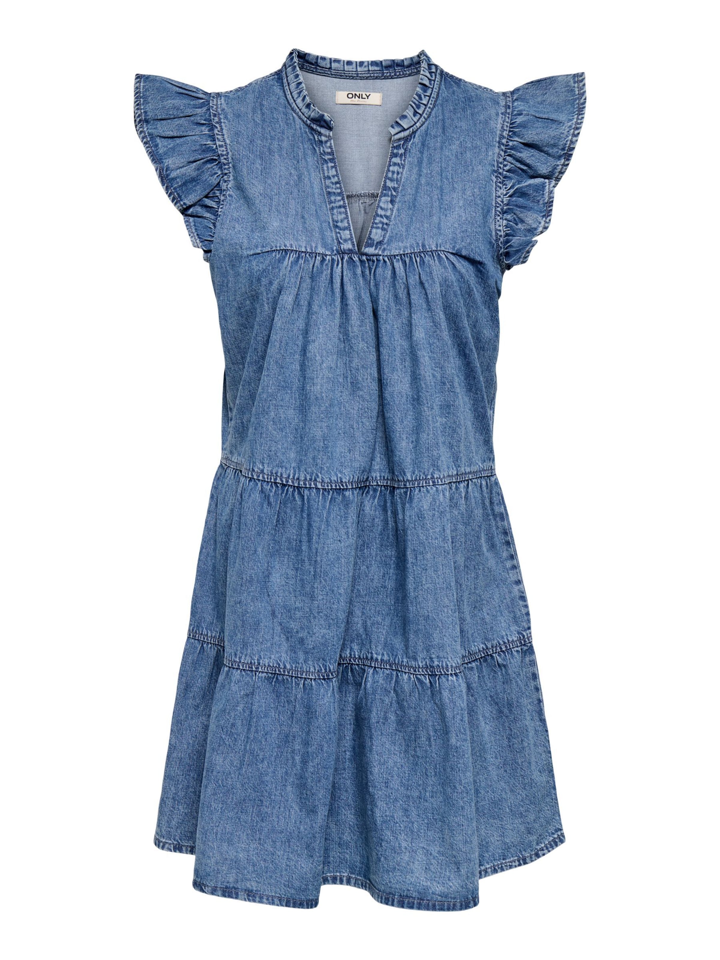 Robe 'ONLSHANIA' ONLY en bleu : devant