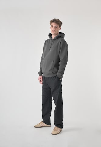 Cleptomanicx Sweatshirt 'Hooded Ligull Classic' in Grey