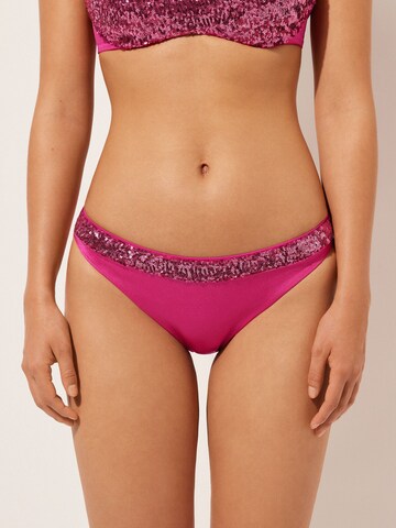 CALZEDONIA Bikini Bottoms 'GLOWING SURFACE' in Pink: front