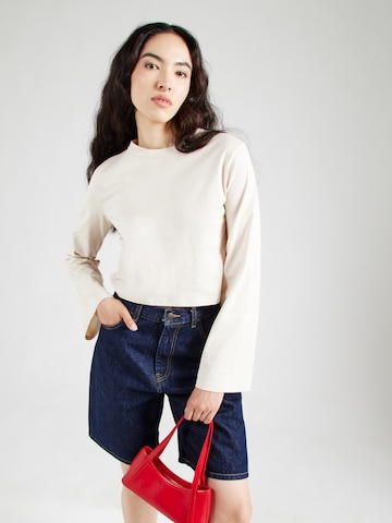 STUDIO SELECT Shirt 'Hanni' in Beige: voorkant