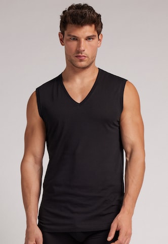 INTIMISSIMI Traditional Shirt in Black: front