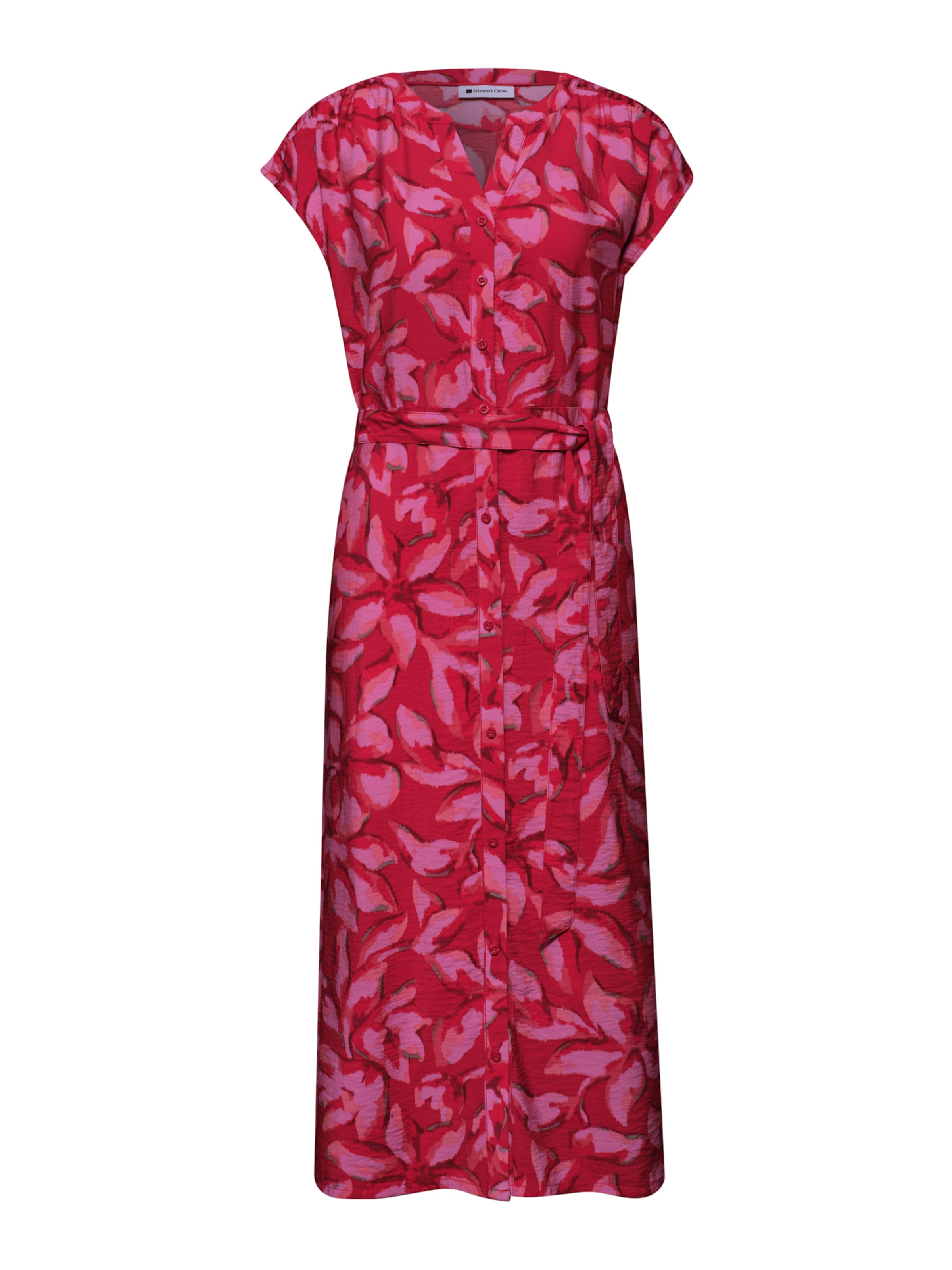 STREET ONE Summer Dress in Red: front