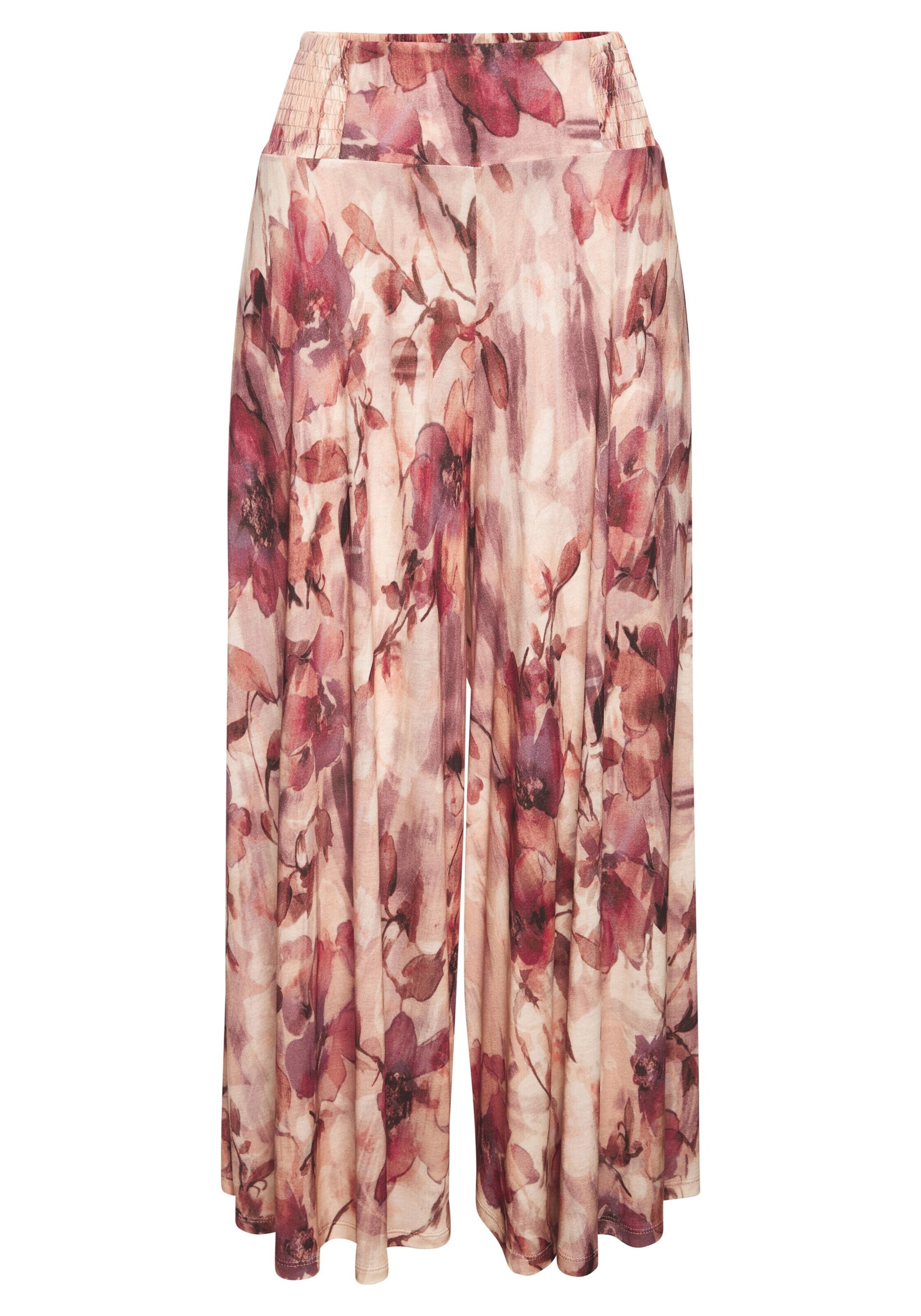 LASCANA Wide leg Pants in Pink: front