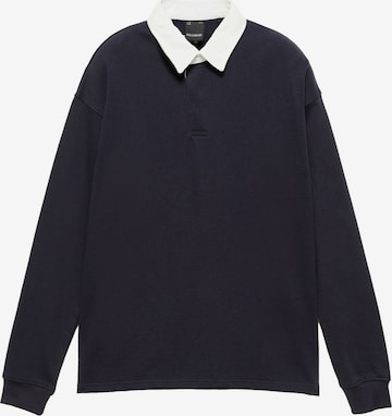 Pull&Bear Bluzka sportowa w kolorze niebieski: przód