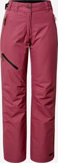 ICEPEAK Outdoorbyxa 'CURLEW' i rosé / svart, Produktvy