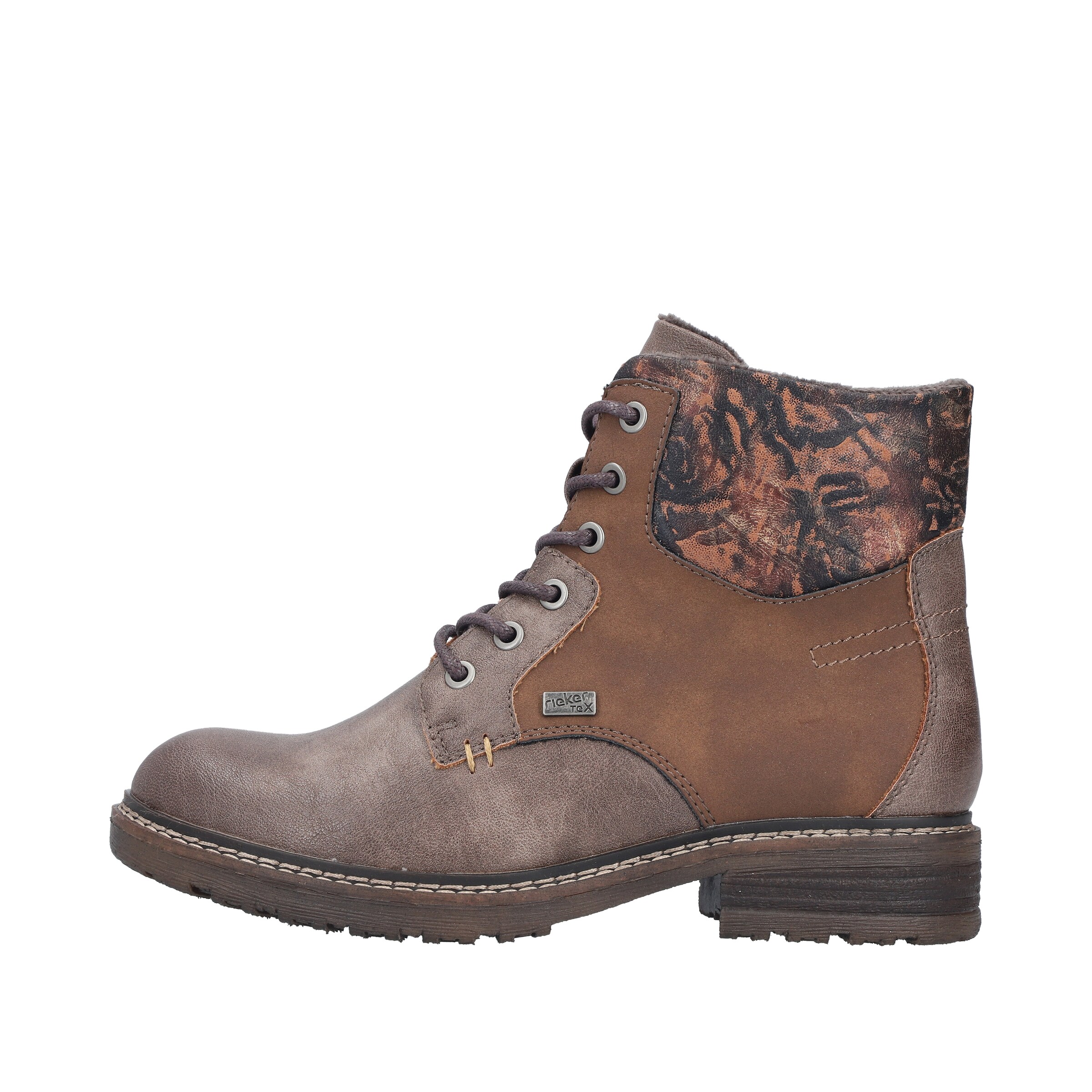 Bottes à lacets '94712' Rieker en marron