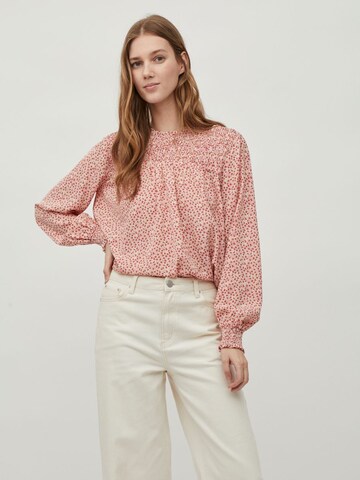 Vila Petite Bluse 'Sunny' in Pink: predná strana