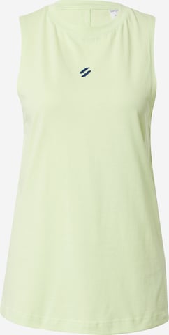 Superdry Sports Top in Green: front