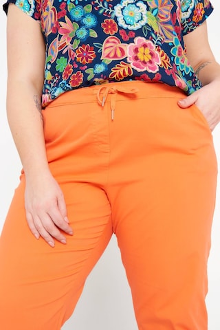 Paprika Loose fit Chino Pants in Orange