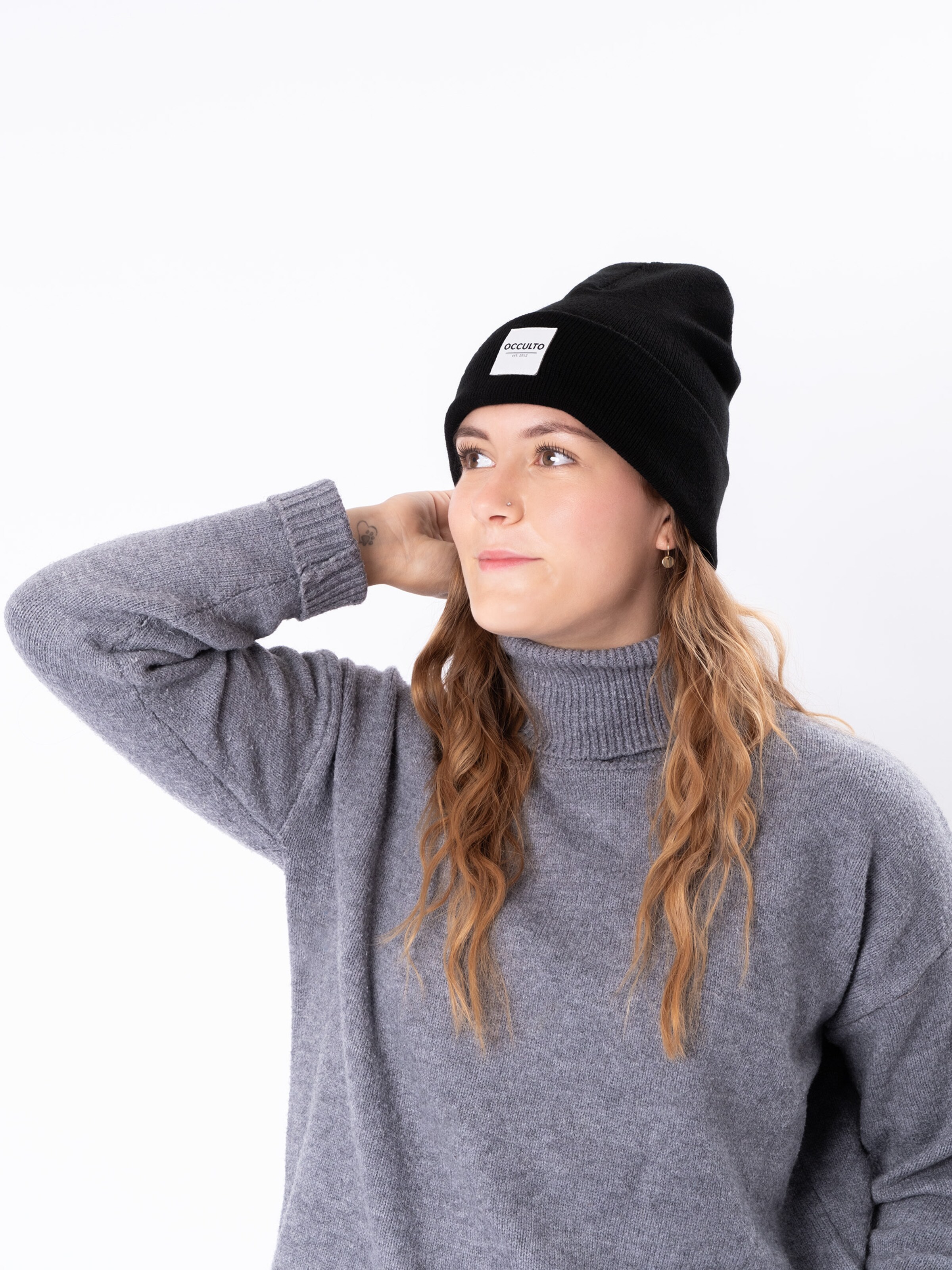 Occulto Beanie 'Eli' in Black
