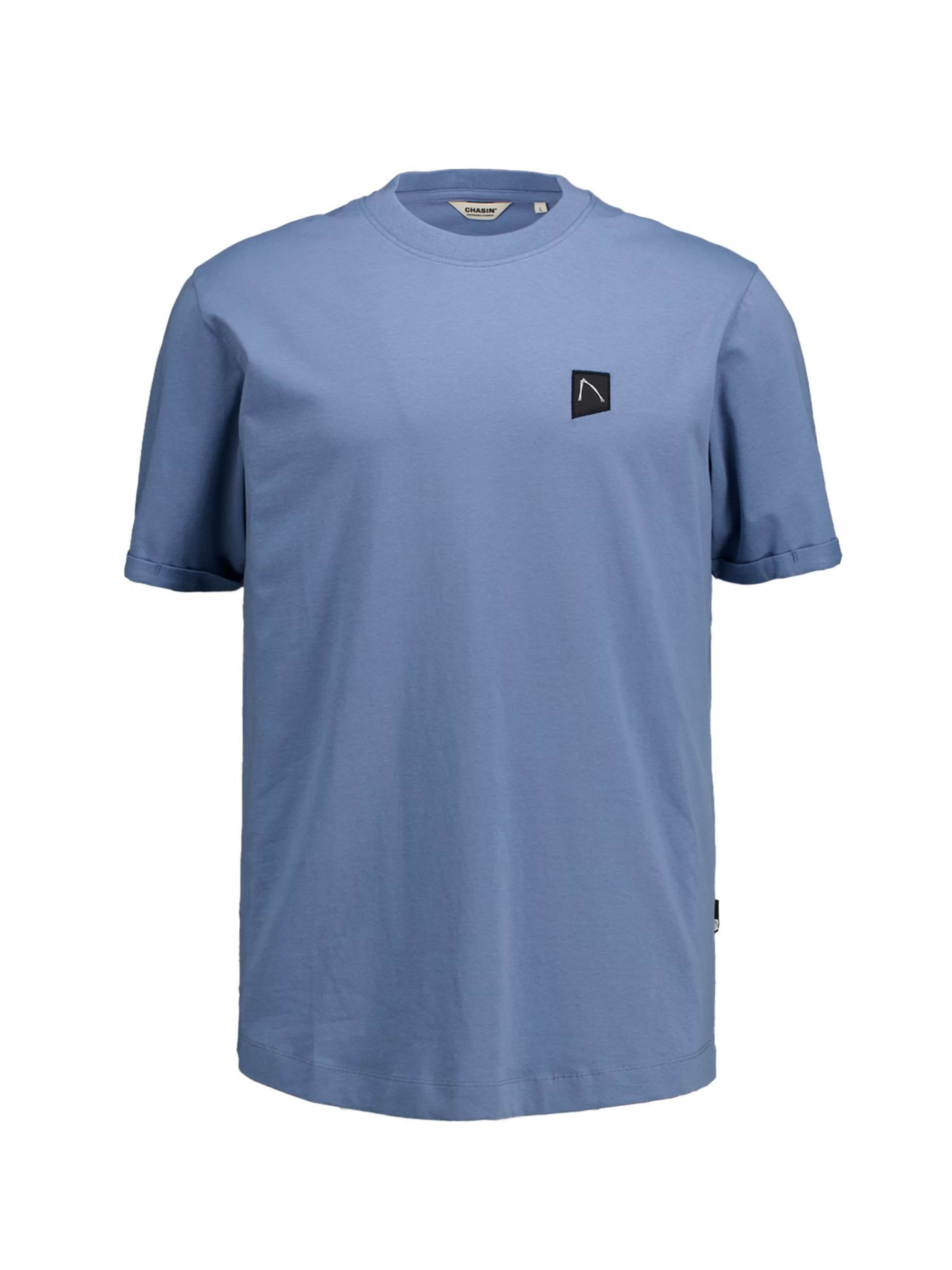 CHASIN' Shirt 'Bro' in Blauw: voorkant