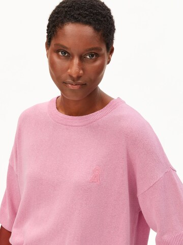 ARMEDANGELS T-Shirt LINEN BLEND in Pink