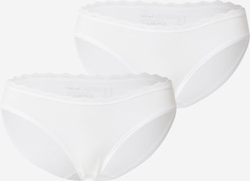 balta TRIUMPH Moteriškos kelnaitės 'Feel Of Cotton': priekis