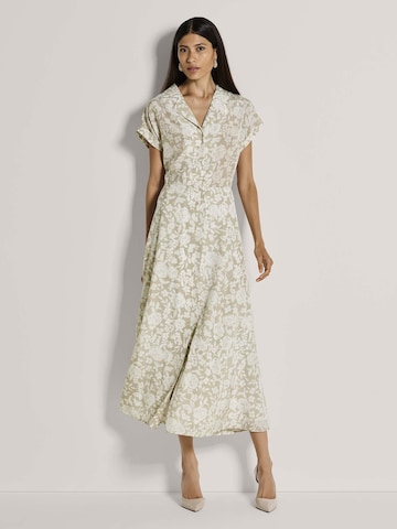 Robe-chemise MADELEINE en beige : devant