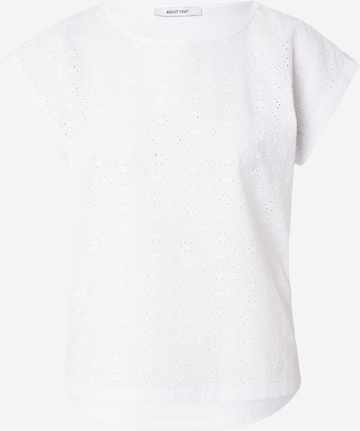 Tricou 'Lilith' de la ABOUT YOU pe alb: față