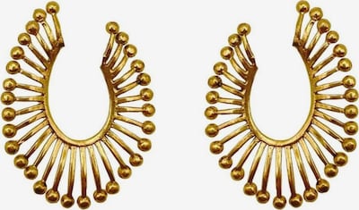 Les Reines Korvakoru 'Ellisse' koossa 4,8 cm värissä kulta, Tuotenäkymä