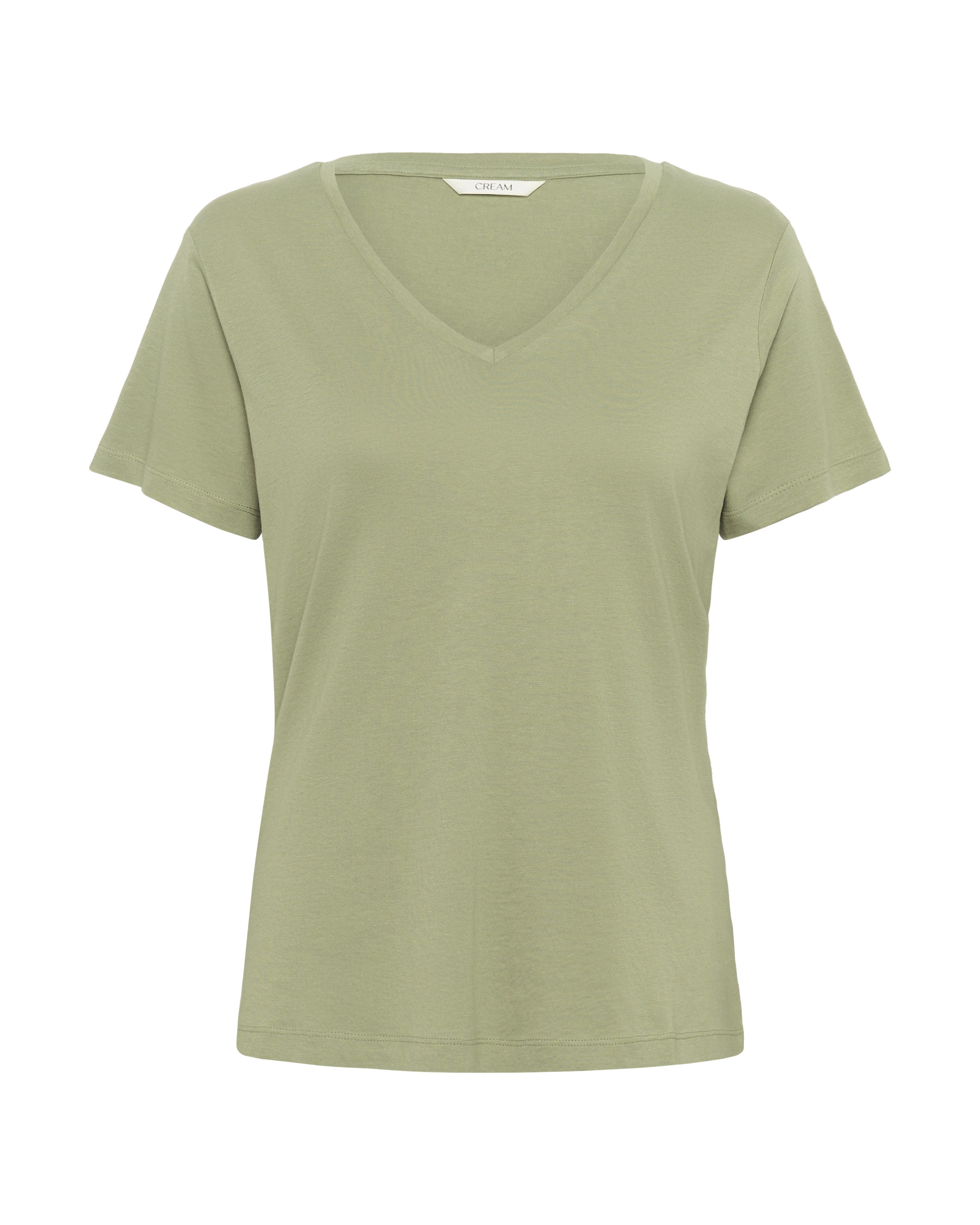 Maglietta 'Naia' di Cream in verde: frontale