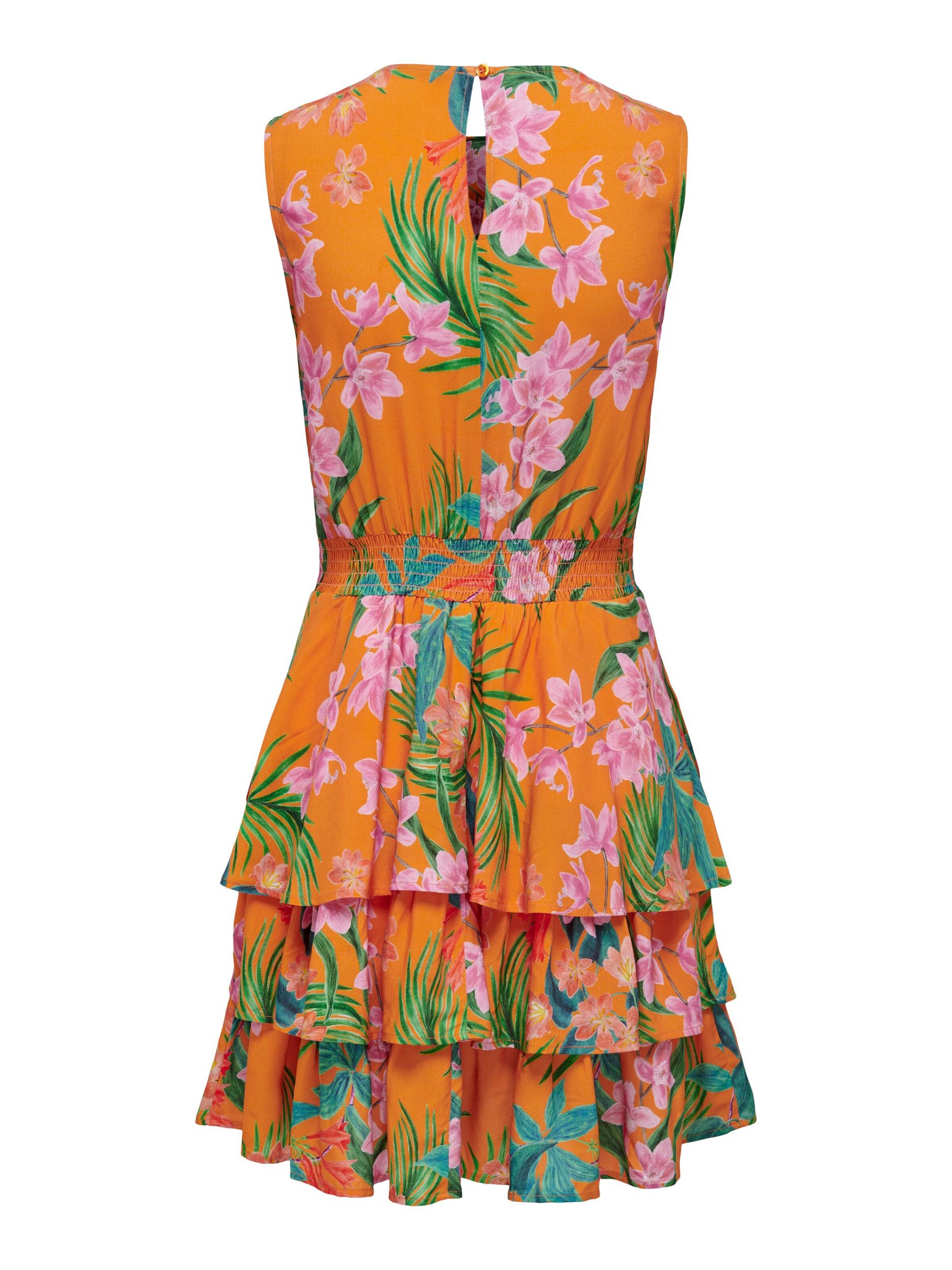 ONLY Summer dress 'TROPICA' in Orange