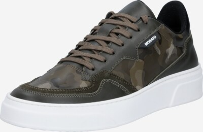 ANTONY MORATO Sneakers low 'RUSTLE' in brown / chestnut brown / light brown / dark green, Item view