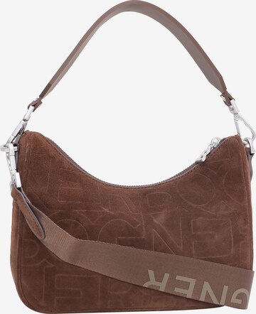 BOGNER Handtasche 'Tenna Velluto Lora' in Braun