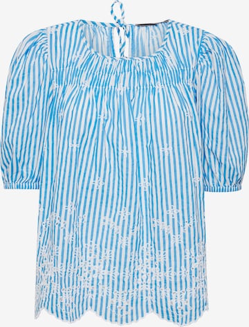 Fransa Bluse 'FRANGI' i blå: forside