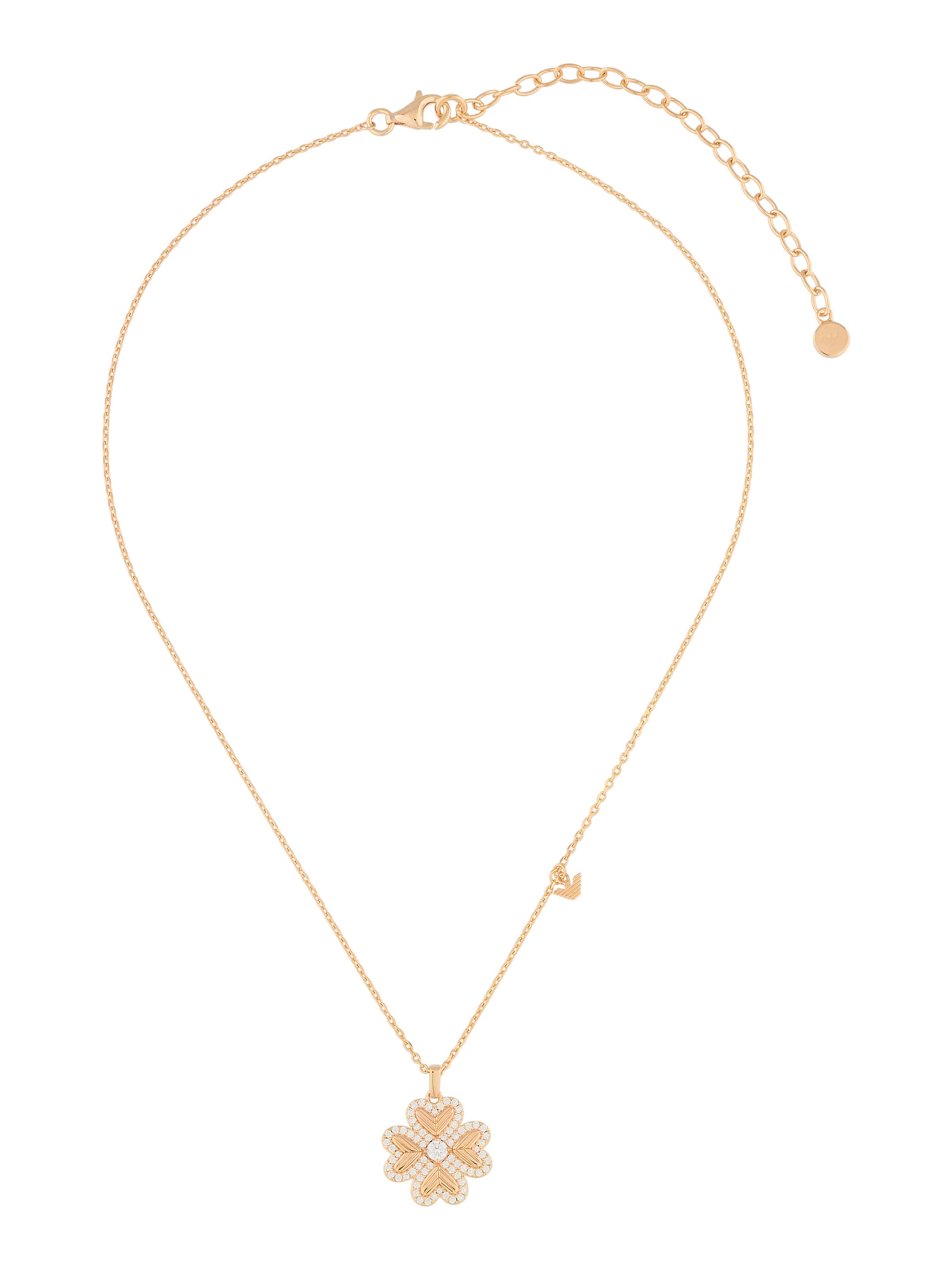 Emporio Armani Halsband i guld: framsida