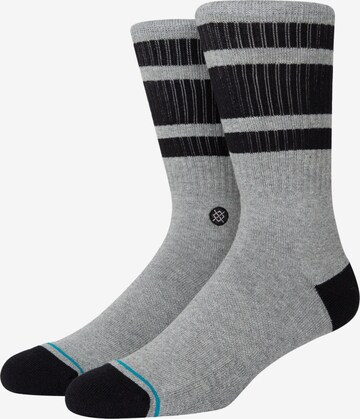 Stance Athletic Socks in Grey: front