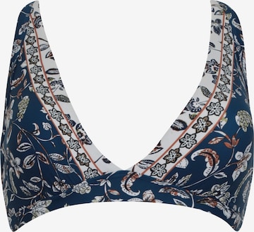 OLYMPIA Triangel Bikinitop 'Mix&Match' in Blauw: voorkant
