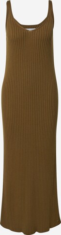 Marc O'Polo Knitted dress in Green: front