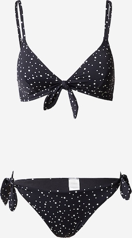 Triangle Bikini 'NITAN' ONLY en noir : devant