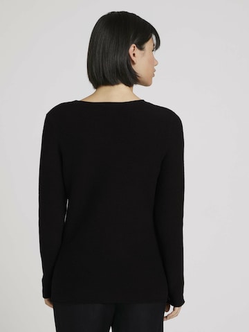Pull-over TOM TAILOR en noir