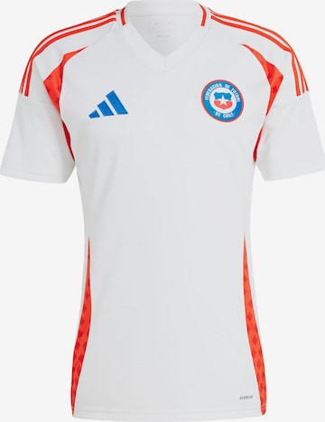 ADIDAS PERFORMANCE Jersey 'Chile 24 Away' in White: front