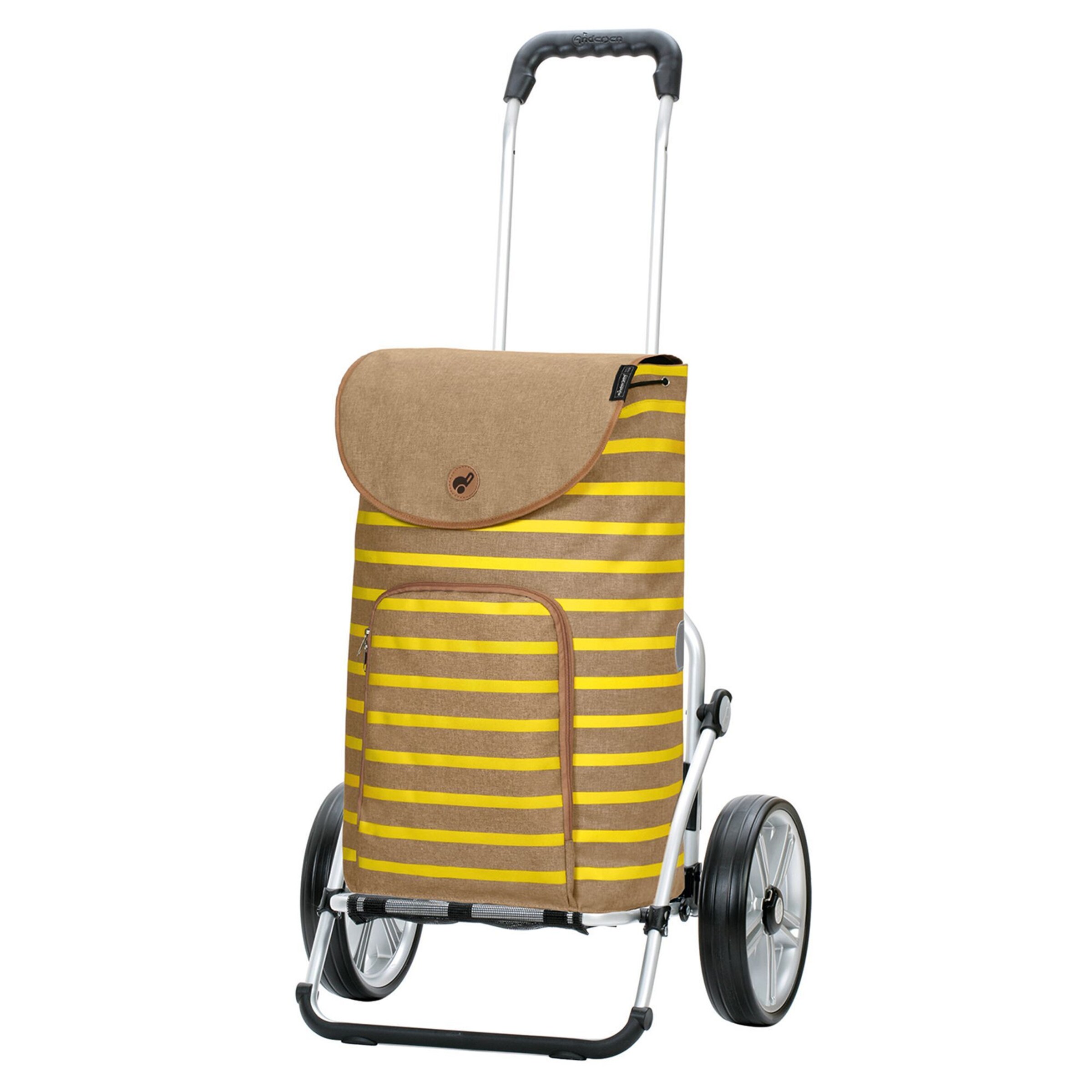 Andersen Shopper Trolley 'Eske' in Gelb: Vorderseite