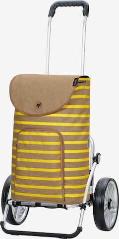 Trolley 'Eske' di Andersen Shopper in giallo: frontale