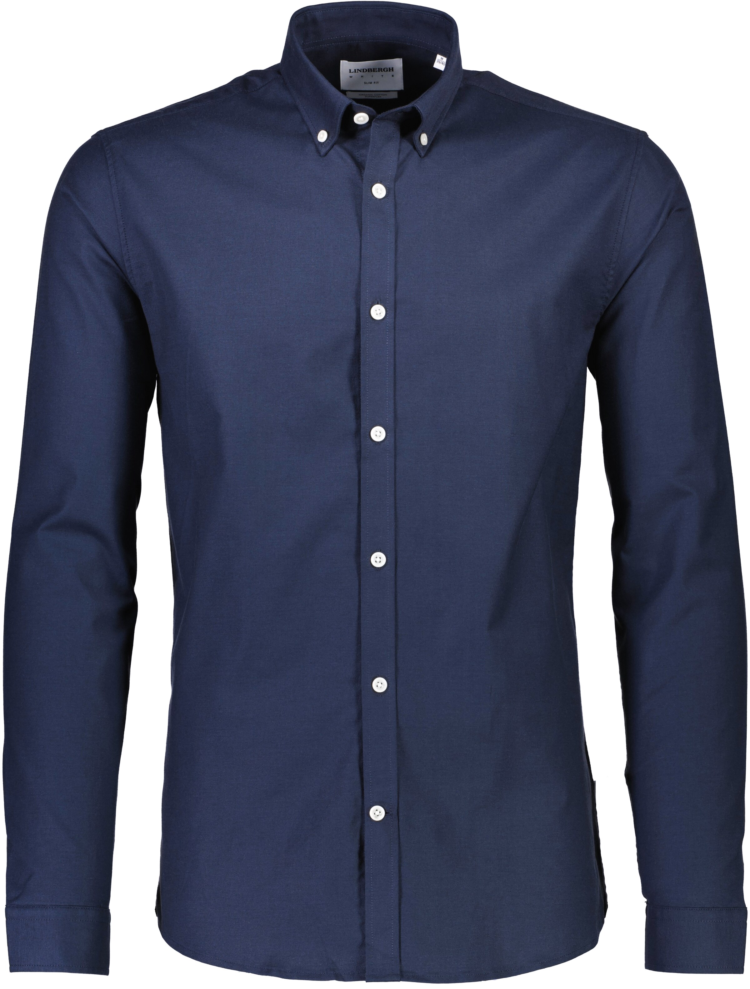 Lindbergh Regular Fit Hemd in Blau: Vorderseite