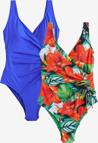 Bustier Maillot de bain Next en bleu : devant